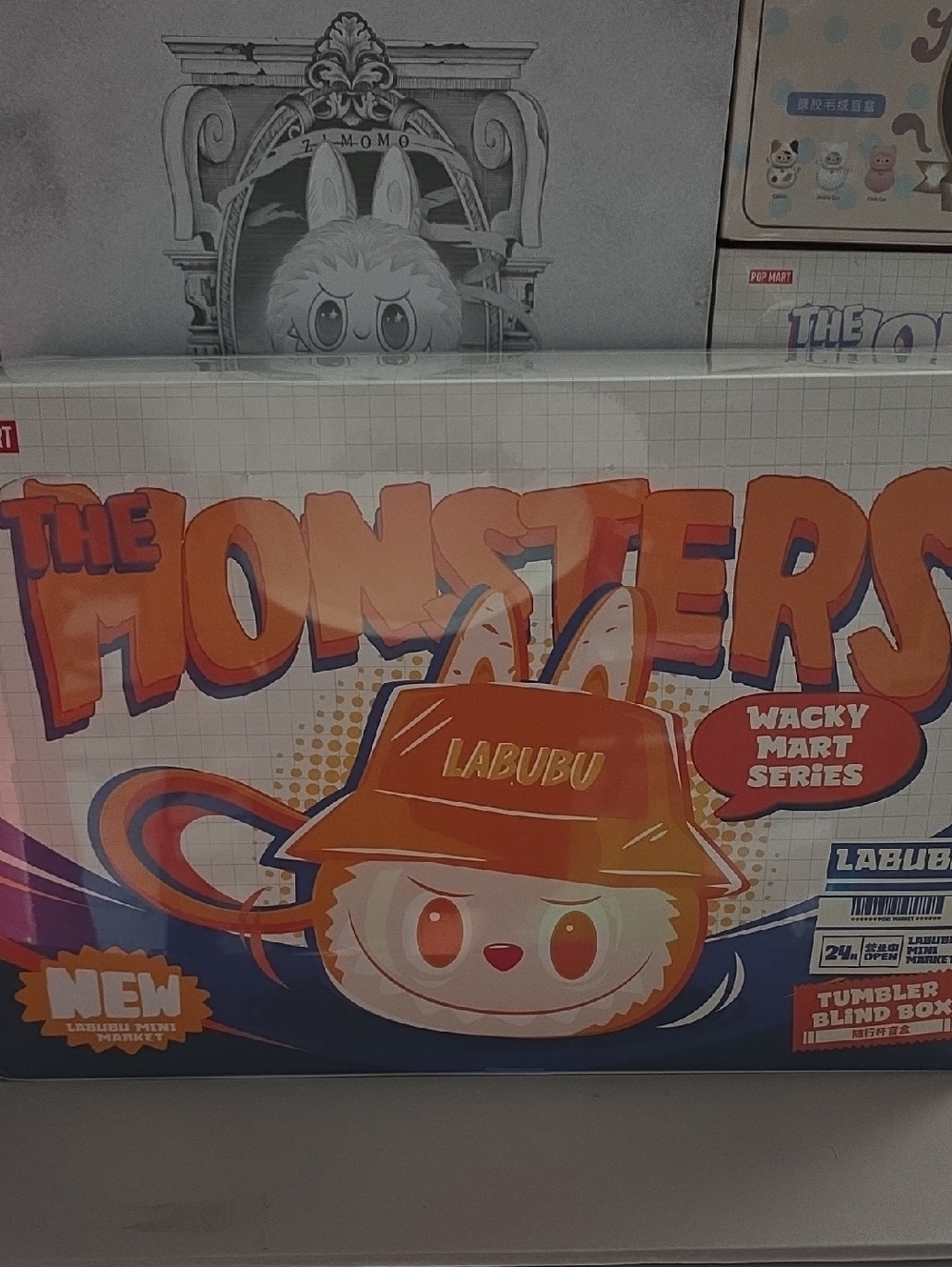 Pop Mart Labubu The Monsters Wacky Mart Series Tumbler Sealed Case